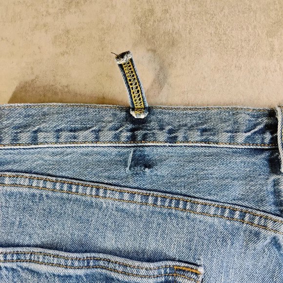 Levi's 501 XX Jeans Mens 38x32 Button Fly Straight Leg Medium Wash Classic - Picture 7 of 16